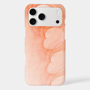 Ligne Abstraite Coeur Orange Silky