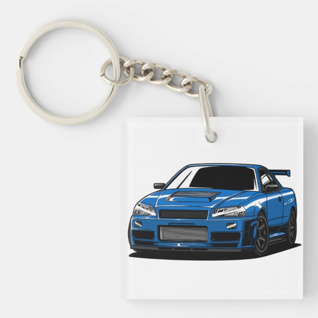 Ligne aérienne Blue Nissan R34 (Devant)
