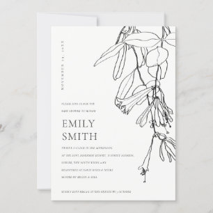 LIGNE BLANCHE NOIRE DESSINANT LA CARTE DE BABY SHO