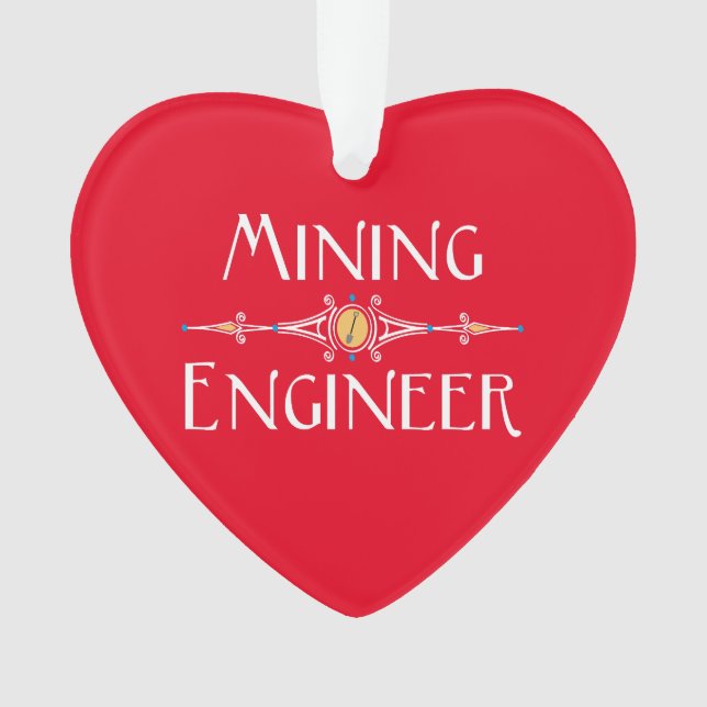 Ligne décorative de l'ingénieur minier (devant)