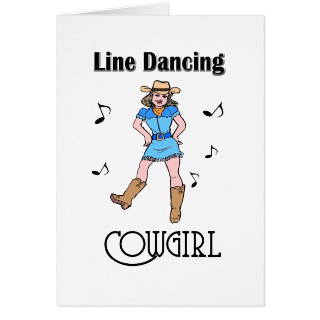 "Ligne occidentale cow-girl de danse " (Devant)