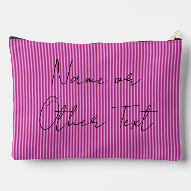 Ligne rose sac maquillage HAMbyWG (Verso)