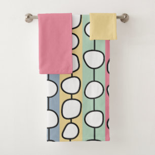 Lignes colorées Pastel MCM