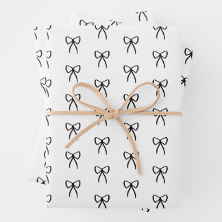 Lignes de vaches en papier d'enveloppement noir