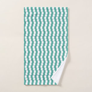 Lignes déroutantes turquoise