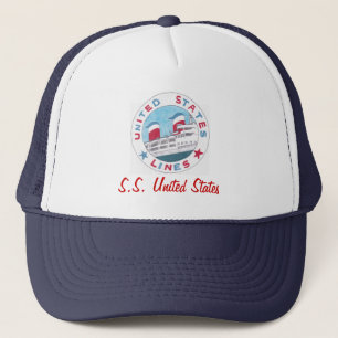 Lignes des Etats-Unis - casquette de S.S.