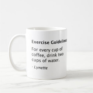 Lignes directrices pour l'exercice WOW - Mug de ca
