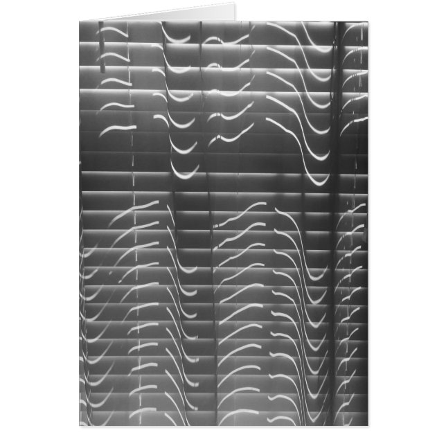 Lignes et lumière, noir, carte (Devant)