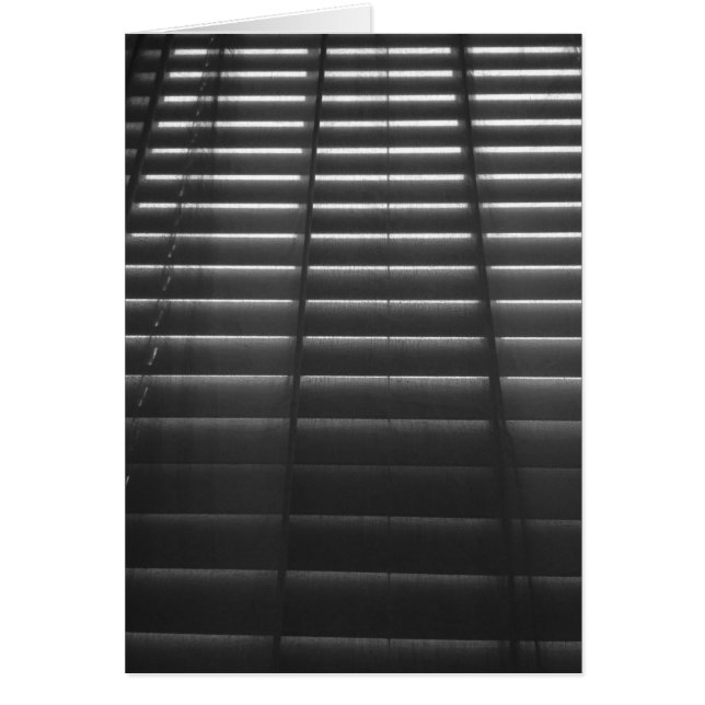 Lignes et lumière, noir, carte (Devant)