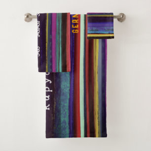 Lignes rétro en bande do-it-yourself horizontales 