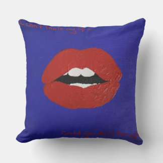 Lignes ringardes pour coussin de la Saint-Valentin