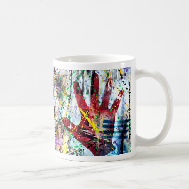 "Lignes stellaires" tasse de café (Droite)
