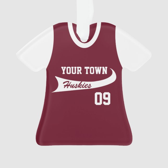 Ligue de baseball Jersey Uniforme avec photo (devant)