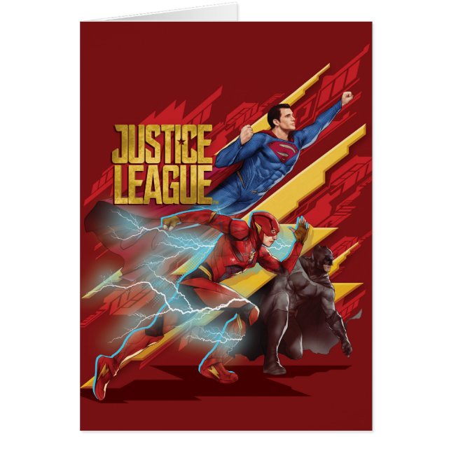 Ligue de Justice | Badge Superman, Flash et Batman (Devant)