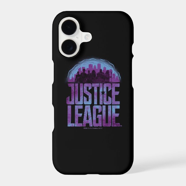 Ligue de Justice | Justice League City Silhouette (Verso)