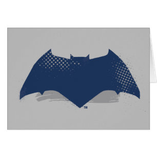 Ligue de Justice   Symbole Batman de brosse et dem