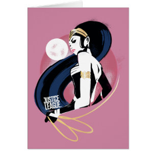 Ligue de Justice   Wonder Woman Profil Pop Art