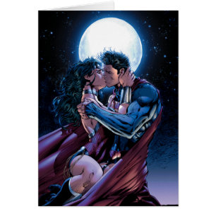 Ligue Justice #12 Wonder Woman & Superman Kiss