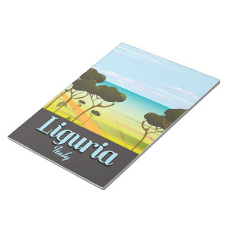 Liguria Italytravel poster Notepad