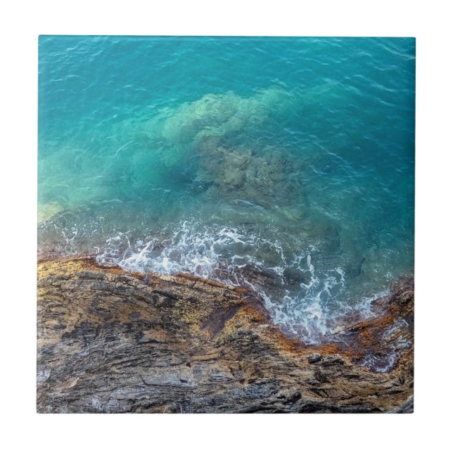 Ligurian waves (small) tile (Front)