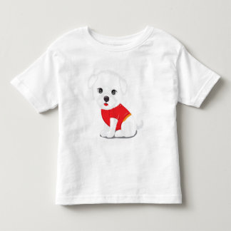 likable doggie,purp toddler t-shirt