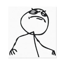 Like a Boss Gallery Wrapped Canvas