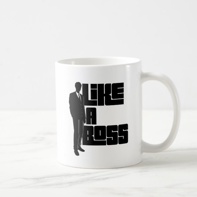 Like a Boss Coffee Mug (Right)