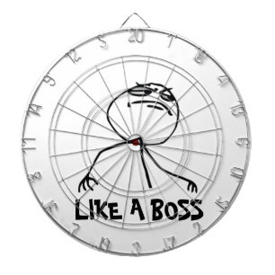 Like a boss dartboard