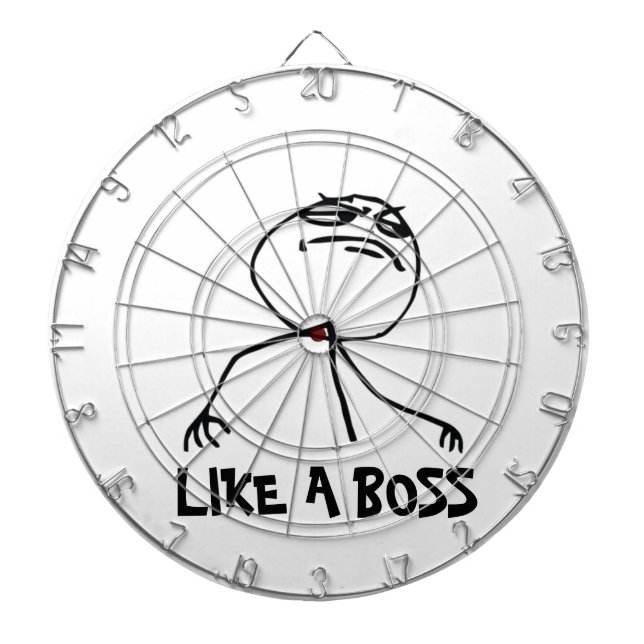 Like a boss dartboard (Front)