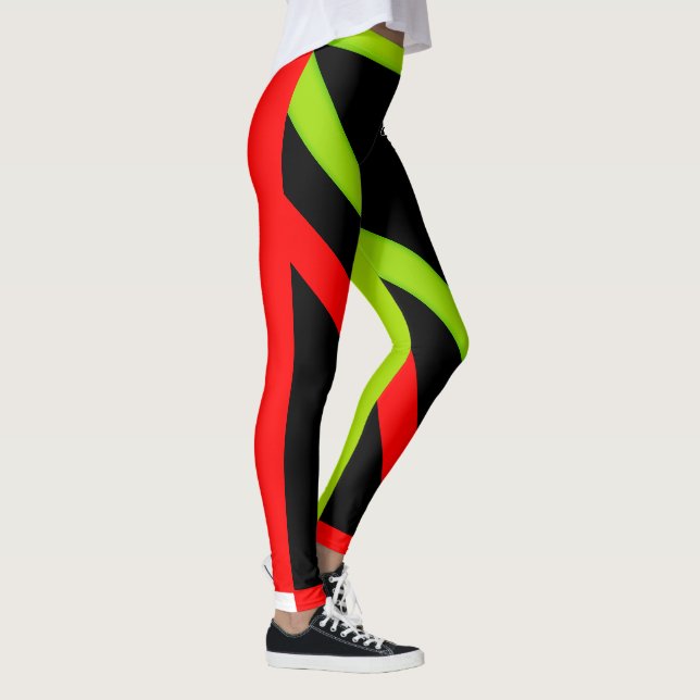Like A Boss! Flourescent Leggings (Right)