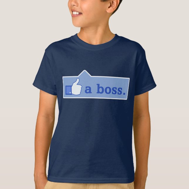 LIKE a BOSS Graphic Tee (Front)
