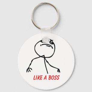 Like a Boss Keychain