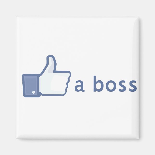 Like A Boss magnet (Front)