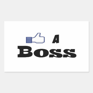 Like A Boss Sticker