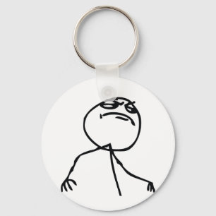 Like a Boss Troll Keychain