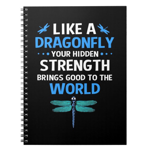 Like A Dragonfly Notebook (Front)