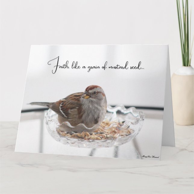 Like a Grain of Mustard Seed - Care & Concern Card (Front)