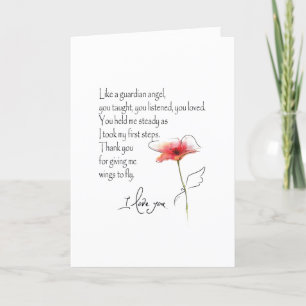 LIKE A GUARDIAN ANGEL CARD ... MOTHER'S DAY & MORE