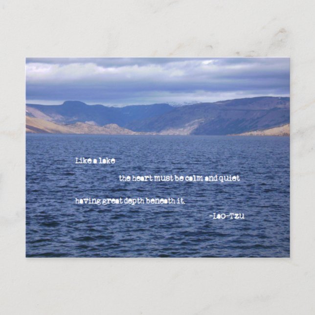 Like a lake postcard (Front)
