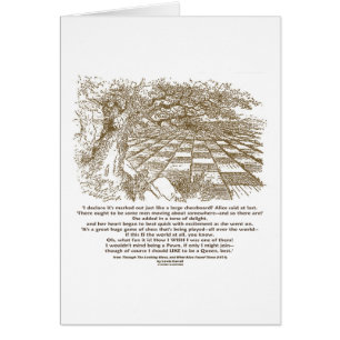 Like A Large Chessboard Game Of Chess Wonderland