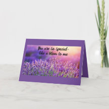 Like a Mom Custom Mother's Day Card