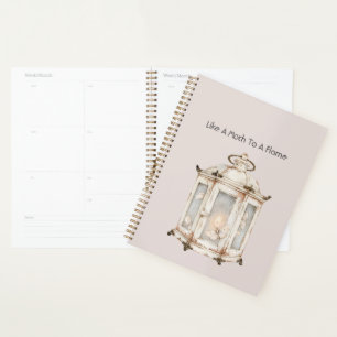 Like A Moth To A Flame Planner