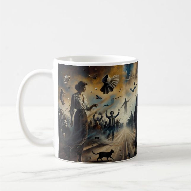 Like a Rolling Stone Surreal Highway Mug (Left)