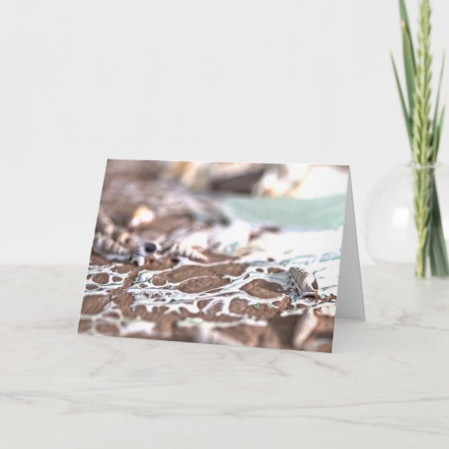 Like A Wave Upon The Shore Card (Front)