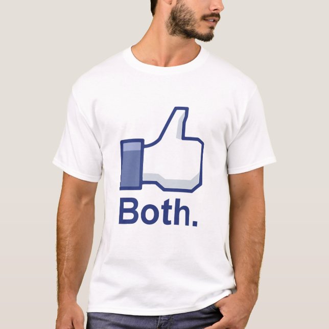 Like Both T-Shirt (Front)
