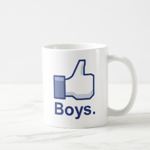 Like Boys Coffee Mug