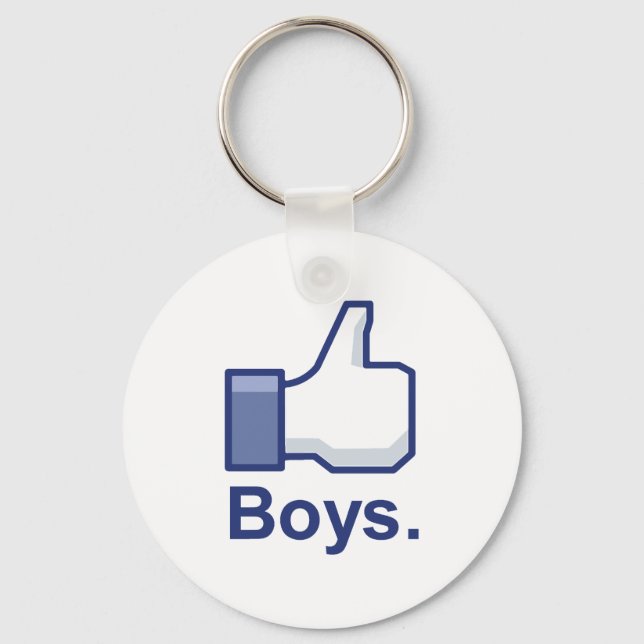 Like Boys Keychain (Front)