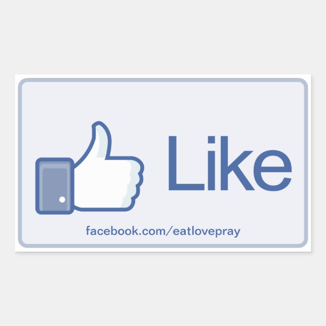 Like Button - Promotional stickers (Front)