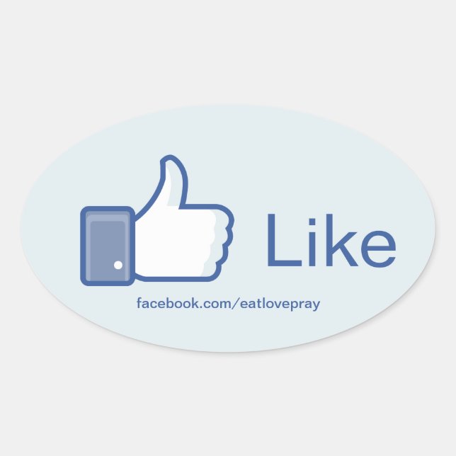 Like Button - Promotional stickers (Front)