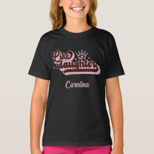 Like Daughter Matching Mom and Kid - Black T-Shirt